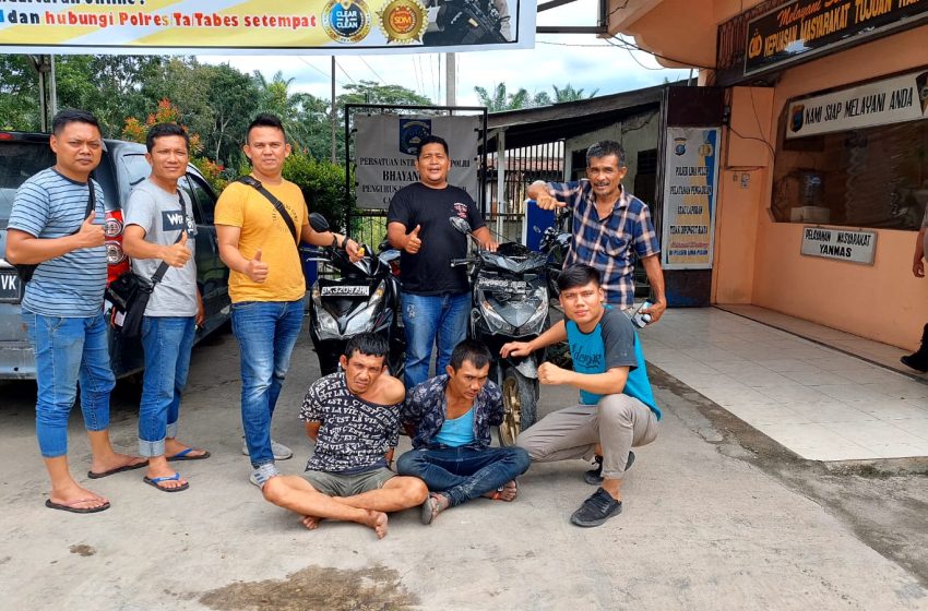  Modus Ngaku Saudara, 2 Pelaku Pencuri SepTor Berhasil Diamankan Polsek Lima Puluh