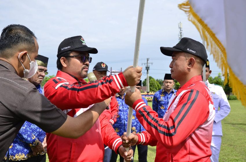  80 Atlet Kontingen Batu Bara Siap Bertanding di Pekan Olahraga Provsu