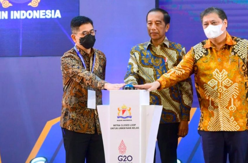  Presiden Luncurkan Program UMKM Naik Kelas Untuk Menghadapi Tantangan Krisis Global Dunia