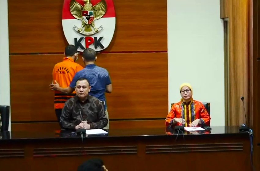  KPK Gelar Konpres OTT Bupati Andi Putra Penerima Hadiah dan Janji Pengurusan Perpanjangan HGU