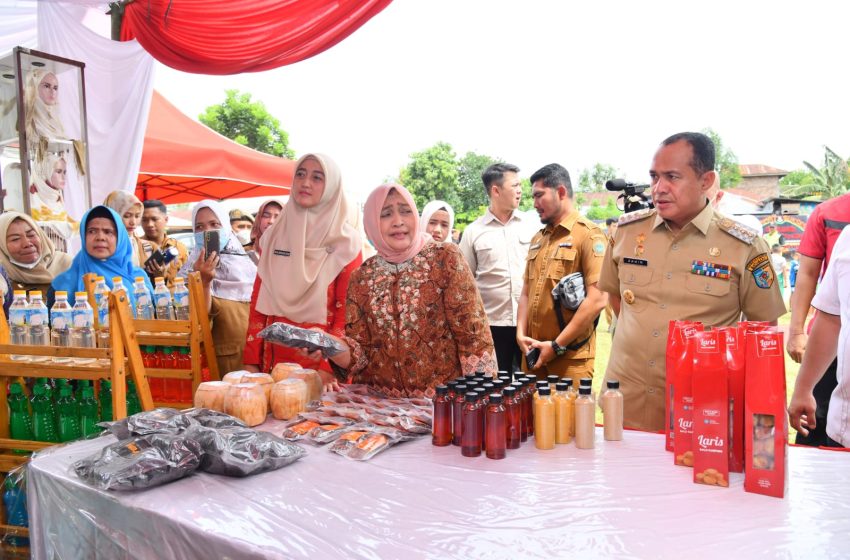  Ketua TP PKK Sumut dan Tim Penilai Lomba Desa Percontohan Kunjungi Desa Pahlawan dan Binjai Baru