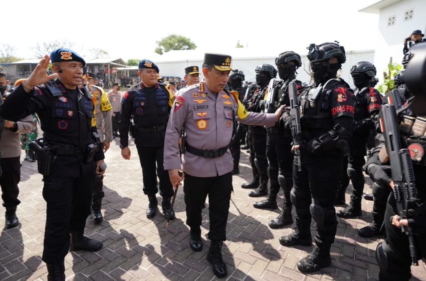  Kapolri Bakar Semangat Anggota Pengamanan KTT G20: Jadikan Ini Kebanggaan dan Kehormatan Kalian