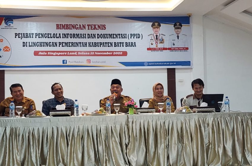  Pemkab Batu Bara Gelar Bimtek PPID Guna Tingkatkan Keterbukaan Informasi Publik