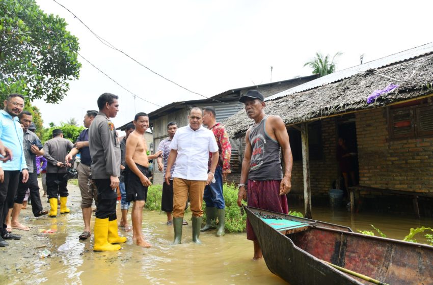  Banjir Masih Merendam, Pemkab Batu Bara Tetapkan Tanggap Darurat Bencana