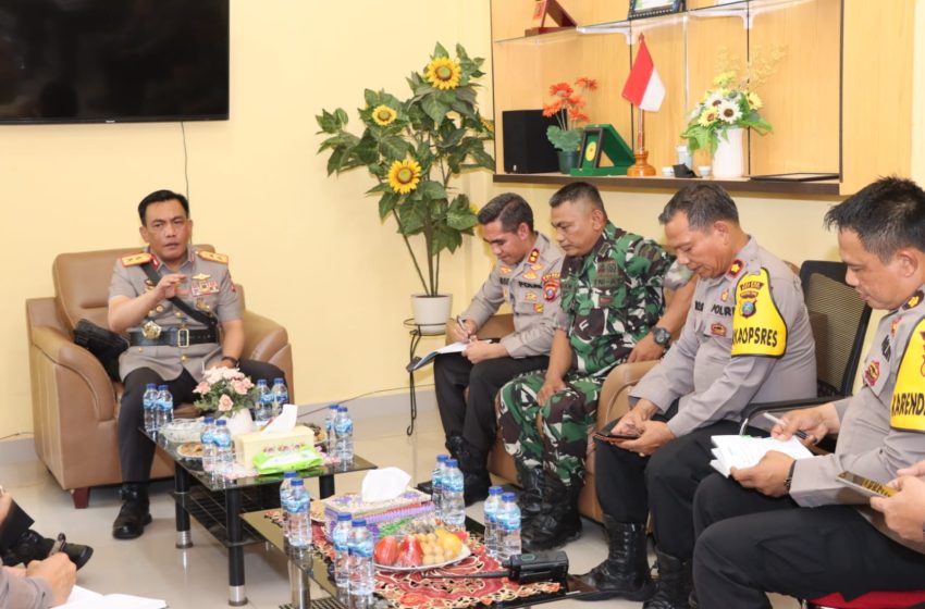  Kunjungi Polres Batu Bara, Kapoldasu, Lakukan Penebalan Pos Pam Titik Rawan Menjelang Nataru