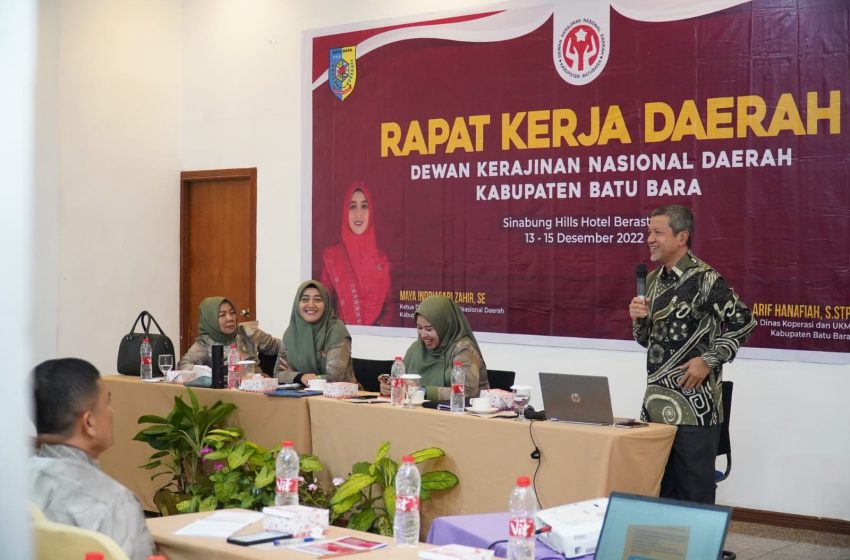  Dekranasda Gelar Rakerda di Berastagi, Guna Tingkatkan Daya Saing Produk Kerajinan di Batu Bara
