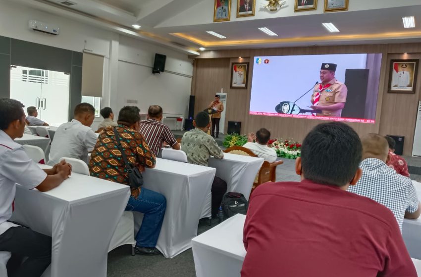  Bupati Zahir Bersama PWI Buka Kegiatan UKW Sesi IV Angkatan ke -52 Tahun 2022