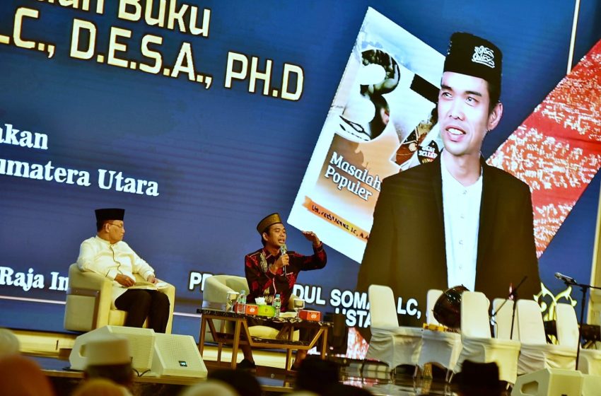  Bedah Buku 37 Masalah Populer UAS, Edy Rahmayadi Harap Ustaz Lebih Berani dari Umara