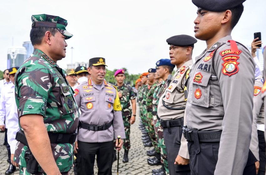  Apel Gelar Pasukan, Kapolri Pastikan Seluruh Pihak Siap Amankan Nataru
