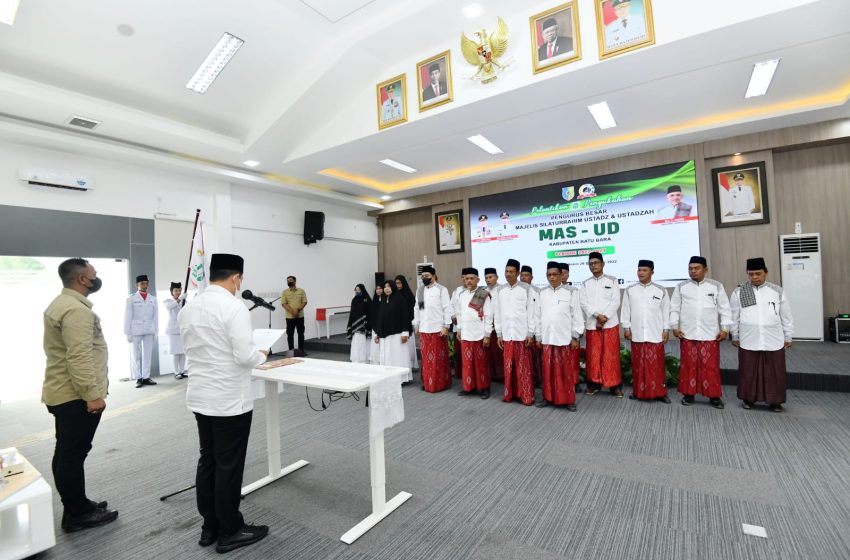  Bupati Zahir Lantik Pengurus dan Dukung Kegiatan MAS-UD Batu Bara