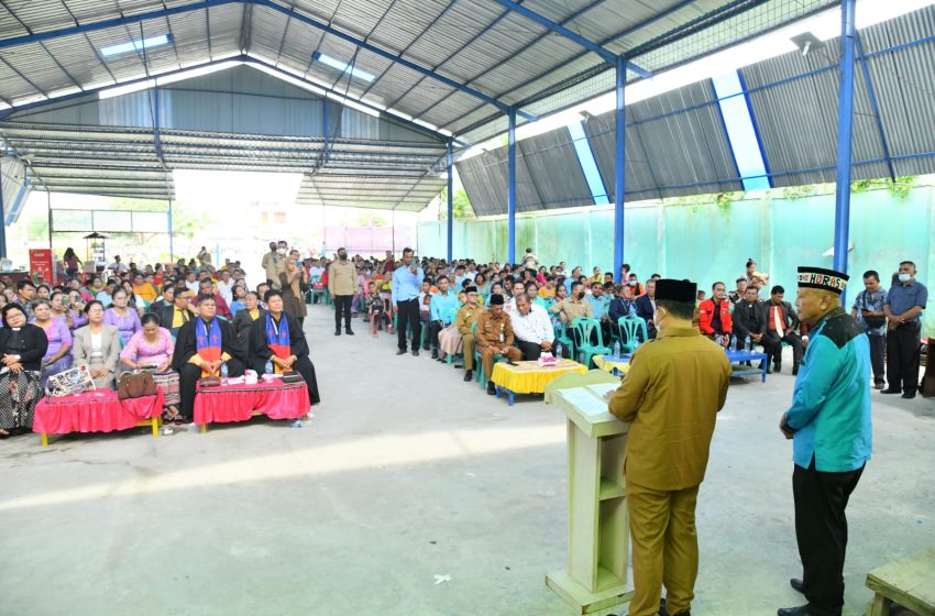  Jalin Persaudaraan dan Keberagaman, Bupati Zahir Hadiri Perayaan Natal Gabungan GPdI Batu Bara