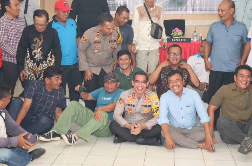  Kapolres Batu Bara Gelar Konfrensi Pers Akhir Tahun 2022 Bersama Wartawan