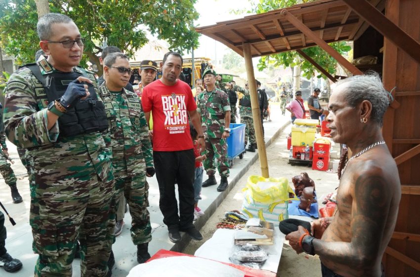  DANREM 163/WSA Pantau Pengamanan Tahun Baru