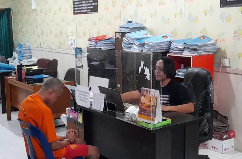  Satreskrim Polrestabes Medan Tahan Pelaku Pelecehan Seksual Pegawai Rumah Sakit di Medan