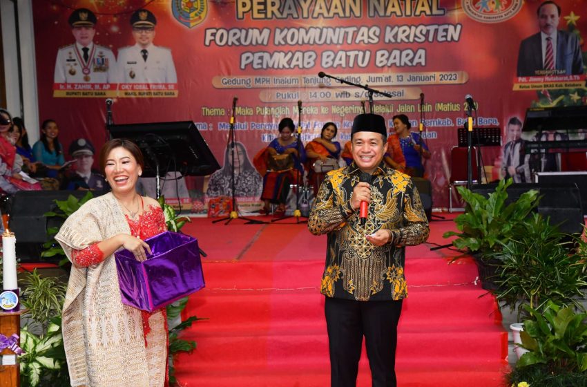  Perkuat Solidaritas ASN, Forum Komunitas Kristen Pemkab Batu Bara Gelar Perayaan Natal Perdana