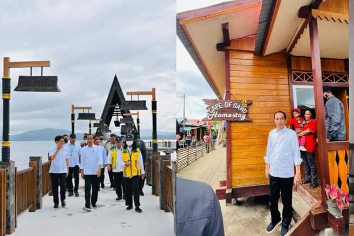  Tinjau Bunaken, Presiden Jokowi Yakin Awal Februari Wisman Ramai Datang