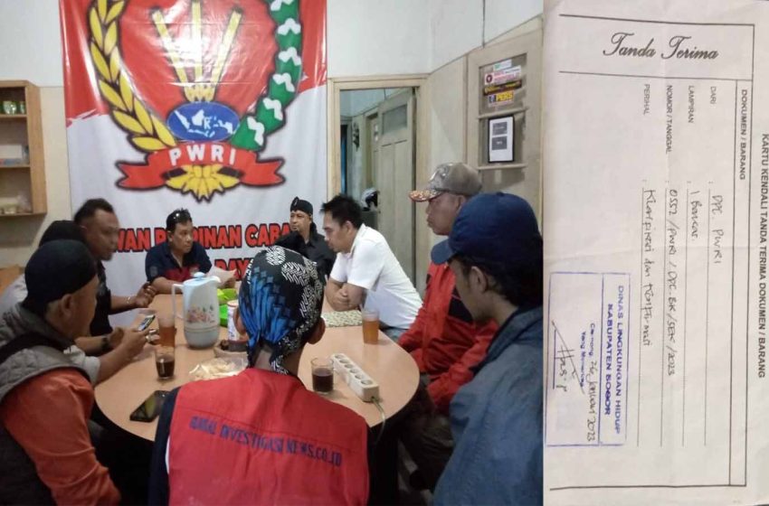  Ketua DPC PWRI Bogor Raya Tanggapi Passivenya Respon DLH Kab Bogor Tanggapi Surat Konfirmasi