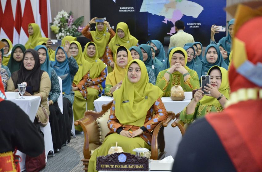  Sambut Tim Supervisi, TP PKK Batu Bara Bawa Banyak Perubahan