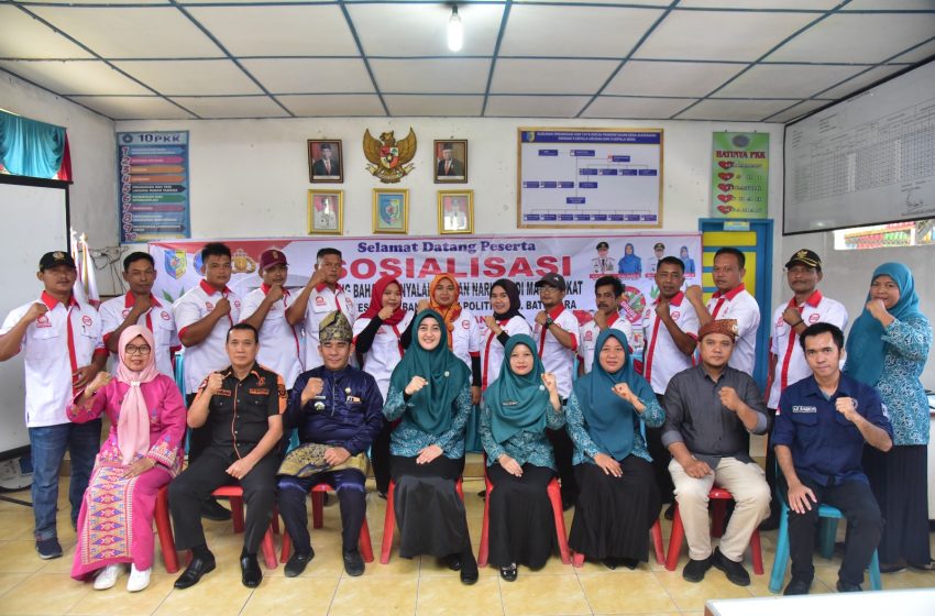  3 Desa di Kabupaten Batu Bara Ditetapkan Sebagai Desa Bersih Narkoba