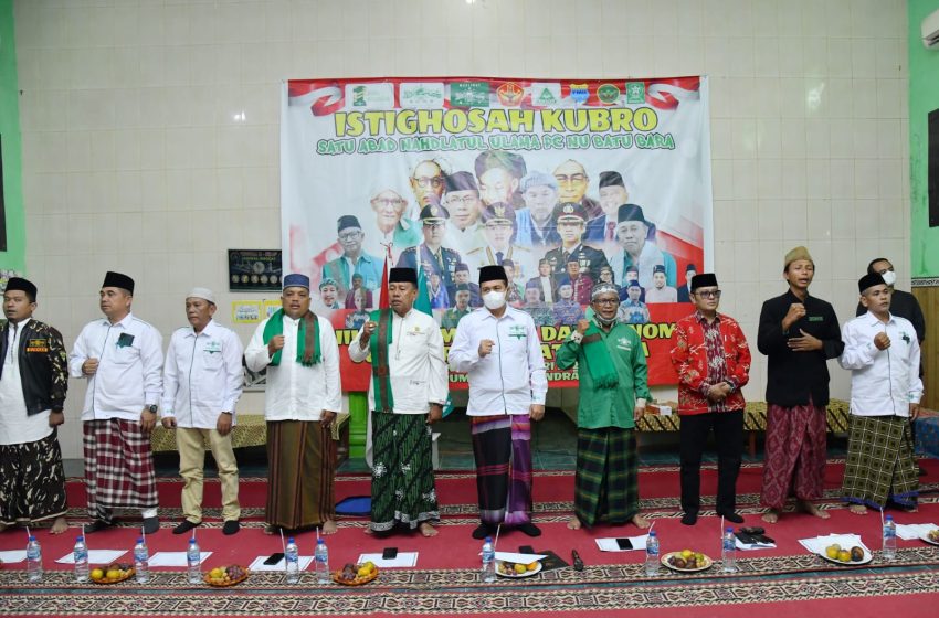  Bupati Zahir Hadiri Istighosah Kubro Jelang Satu Abad NU