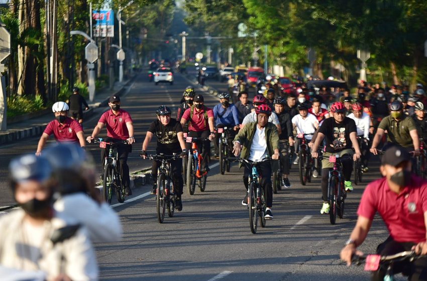  Polrestabes Medan Amankan Rangkaian Kunker Presiden Jokowi