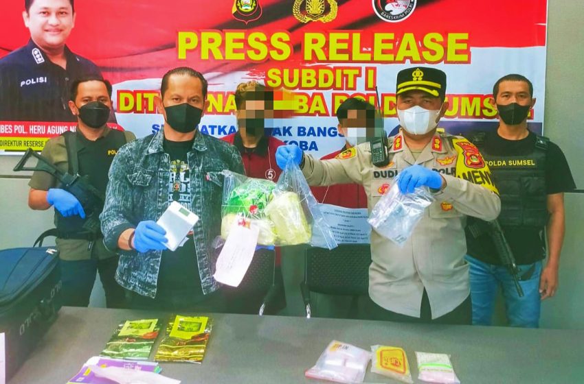  2 Bandar Narkoba Ditangkap, 3 Kg Sabu dan 1 Senpira Diamankan