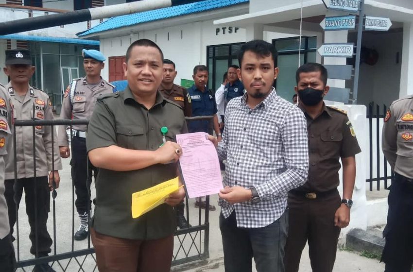  Korpus API Sumut Laporkan Dugaan Korupsi di Dinas PUTR Batu Bara, Syahnan : Kejari Harus Serius!
