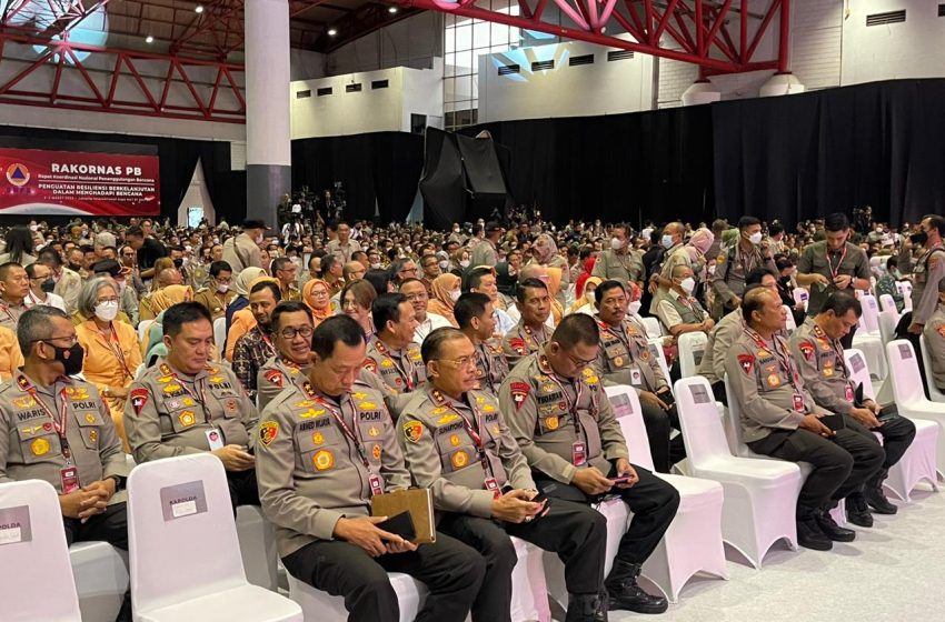  Kapolda Sulsel Hadiri Rakornas Penanggulangan Bencana Tahun 2023 di Jakarta