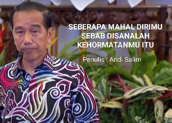  Seberapa Mahal Dirimu Sebab Disanalah Kehormatanmu Itu