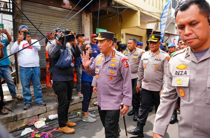  Kapolri Maksimalkan Penanganan Korban Pasca-Kebakaran Depo Pertamina Plumpang