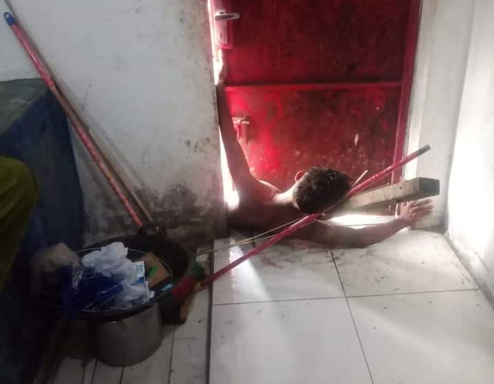  Pria Bertatto Naas Terjepit Pintu Saat Bobol 2 Rumah, Kualat.!