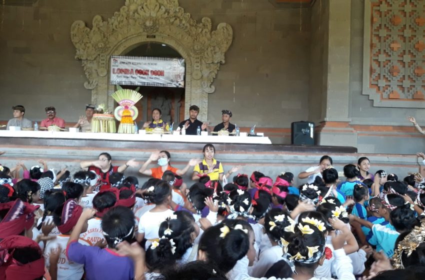  Himpaudi Kecamatan Mengwi Adakan Lomba Ogoh-Ogoh, Tanamkan Jiwa Seni Budaya Sejak Usia Dini