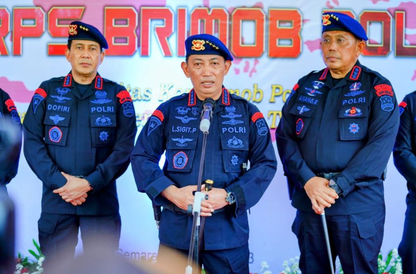  Buka Rakernis Brimob, Kapolri: Amankan Agenda Nasional Hingga Internasional