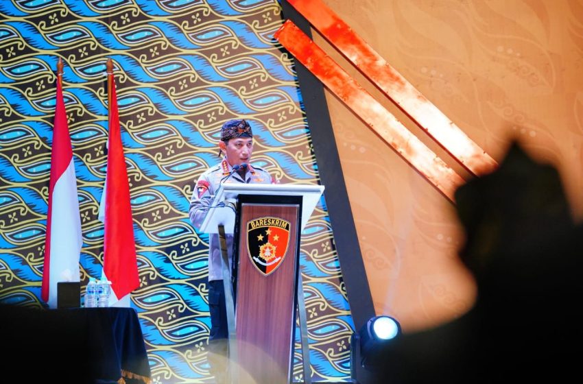  Arahan Tegas Kapolri di Rakernis Bareskrim Polri