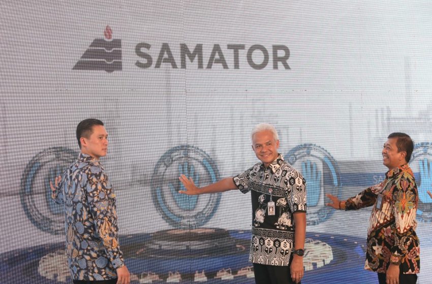  Ganjar Pranowo Pimpin Groundbreaking Pabrik Samator Terbesar, Nilai Investasi Rp500 Miliar