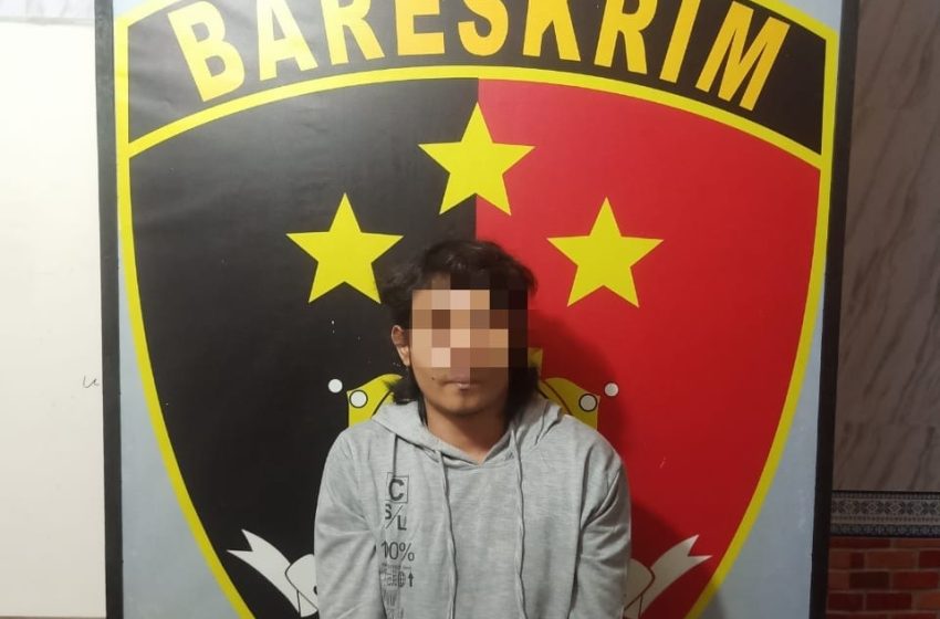  Miliki Ganja, Ade Diringkus Tim Unit Reskrim Polsek Indrapura