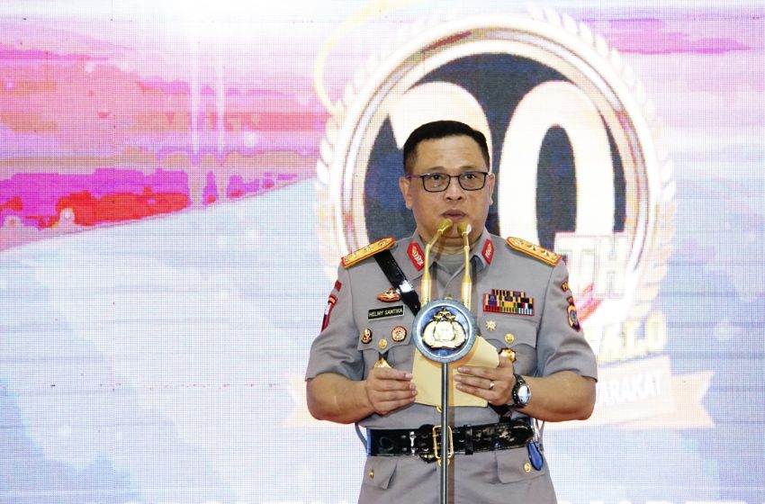  Irjen Pol. Helmy Santika : Polda Gorontalo Presisi, Unggul dan Dicintai Masyarakat