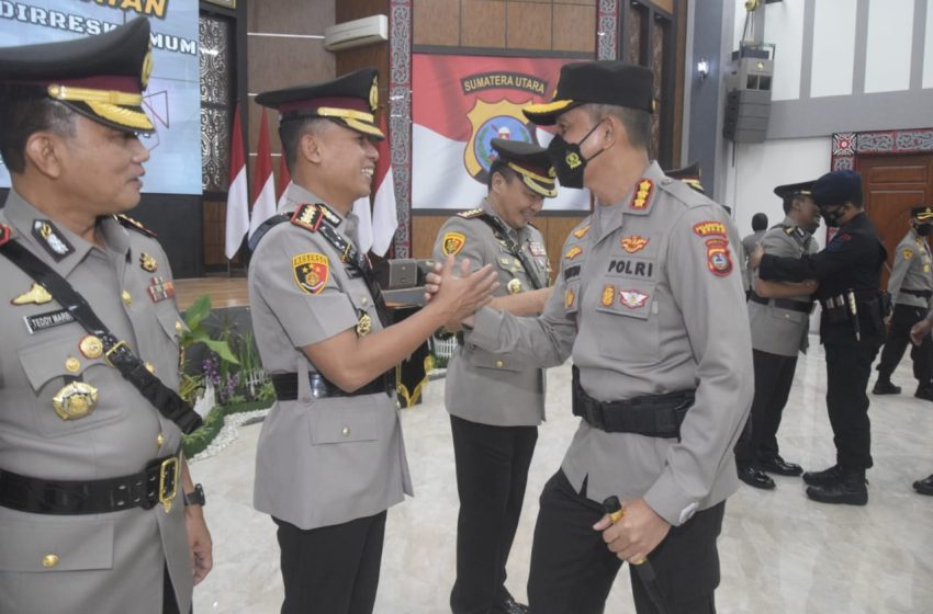  Kapolrestabes Medan Hadiri Sertijab PJU Polda Sumut