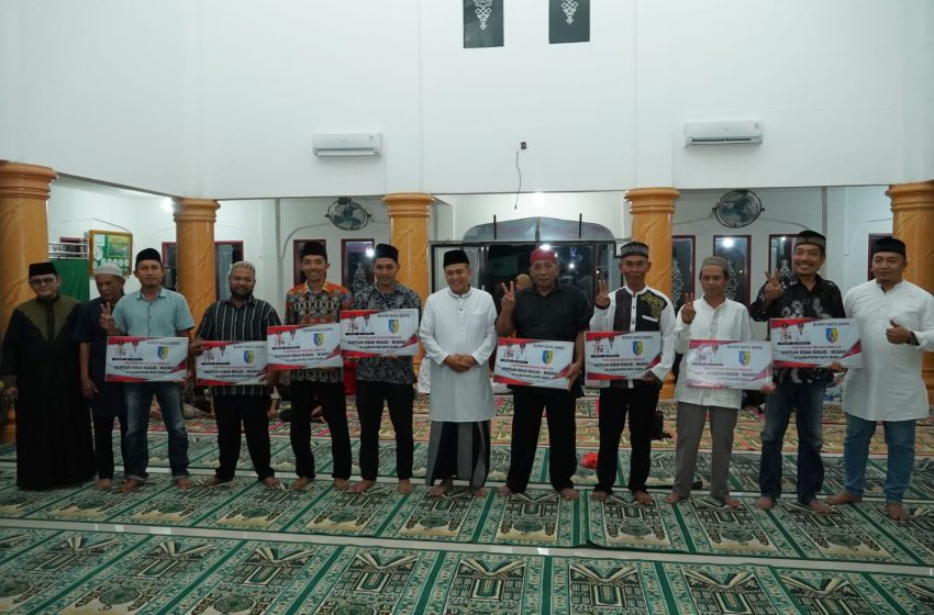  Warga Desa Sumber Padi Antusias Sambut Tim Safari Ramadhan