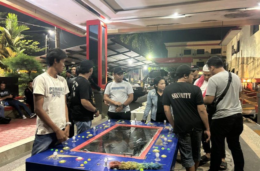  Operasi Pekat Toba 2023, Poldasu Amankan Dua Lokasi Perjudian di Medan Tuntungan dan Patumbak 