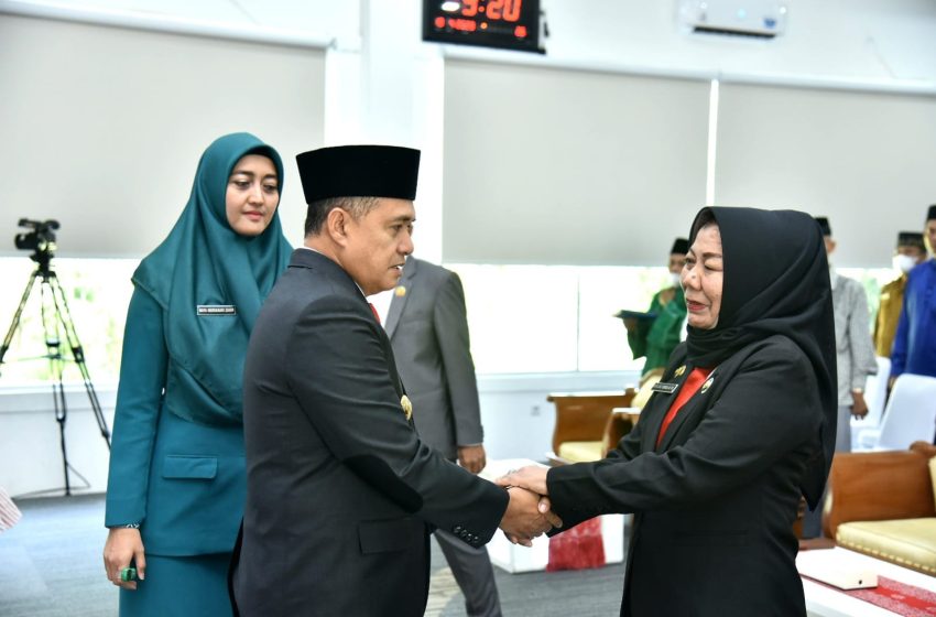  Bupati Zahir Lantik Norma Deli Siregar Sebagai Sekda Batu Bara