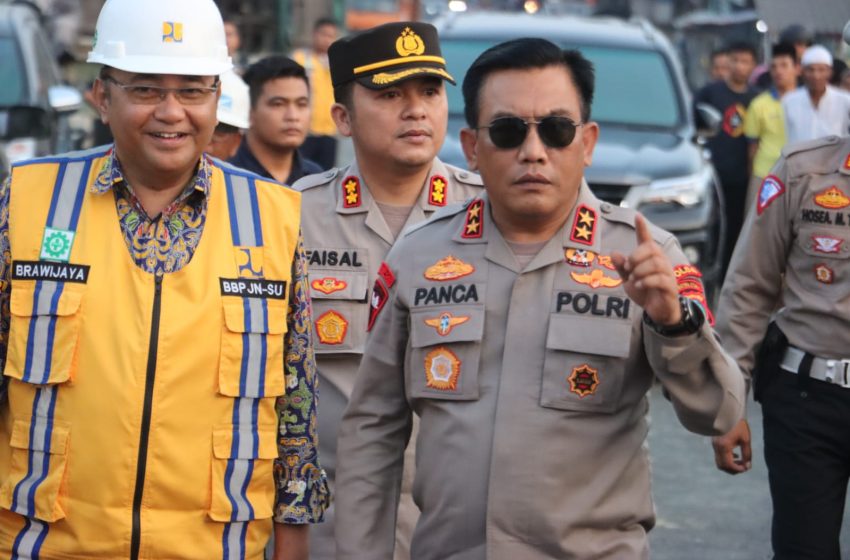  Kapolda Sumut Pastikan Jembatan Wampu di Perbatasan Sumut-Aceh Siap Digunakan