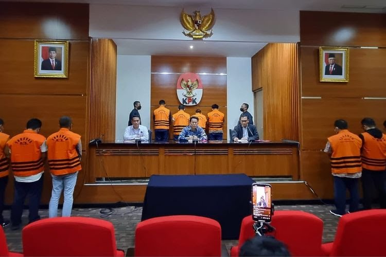  KPK Tetapkan 10 Orang Tersangka Suap 14,5 Miliar Dari Giat OTT Terkait Proyek Pembangunan Jalur Kereta Api