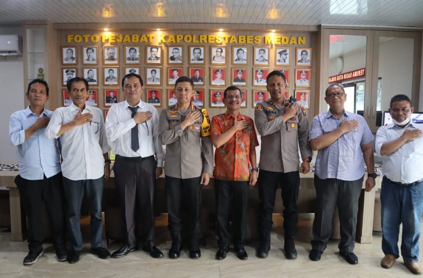  Pengurus dan Rektor HKBP Nomensen Audiensi, Kapolrestabes Medan : Rektorat Harus Andil Selesaikan Masalah Mahasiswa