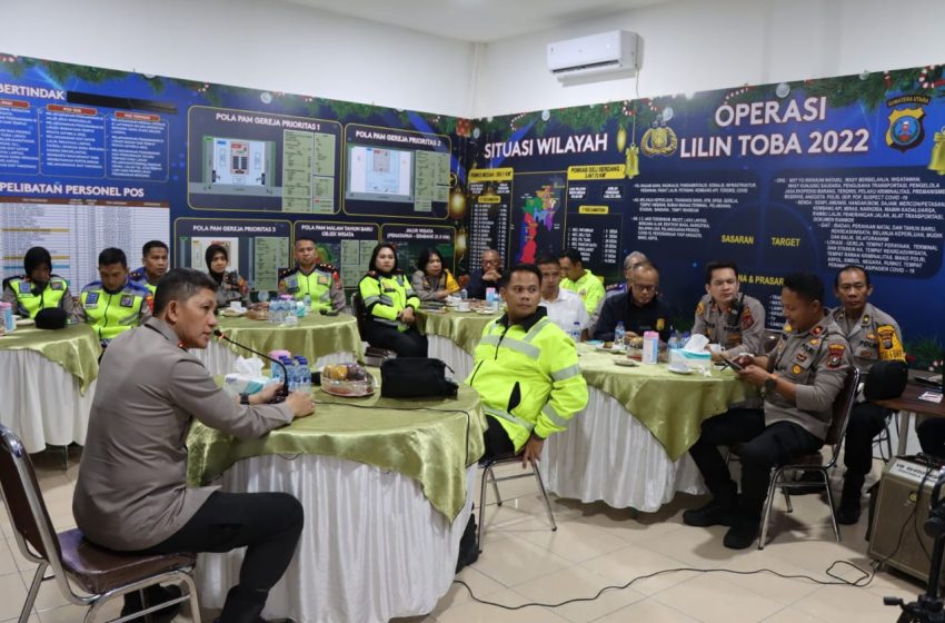  Berikan Rasa Aman, Kapolrestabes Medan Pimpin Anev Operasi Ketupat Toba 2023