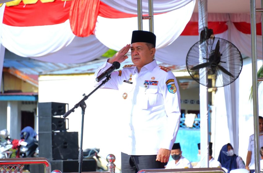  Usai Libur Lebaran, Bupati Zahir Pimpin Apel ASN Pertama Masuk Kerja