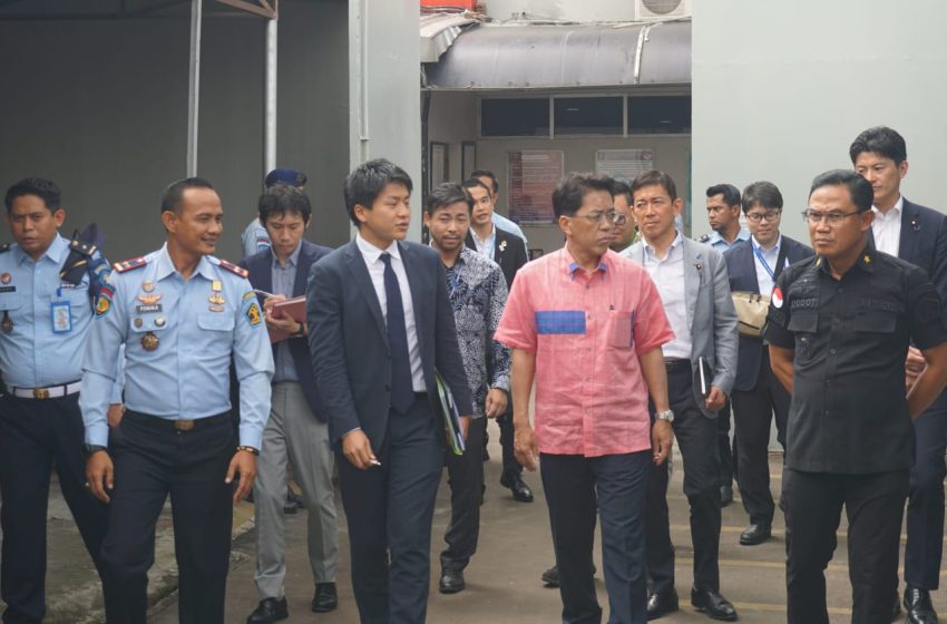 Delegasi Parlemen Jepang Kunjungi Lapas Narkotika Kanwil Kemenkumham DKI Jakarta