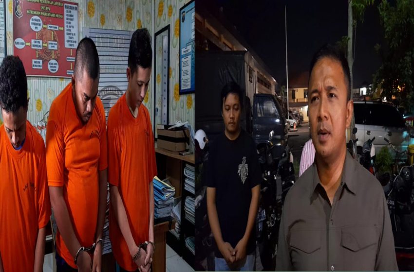  Polrestabes Medan Tangkap 6 Pelaku Penganiayaan Terhadap Anak di Sibolangit