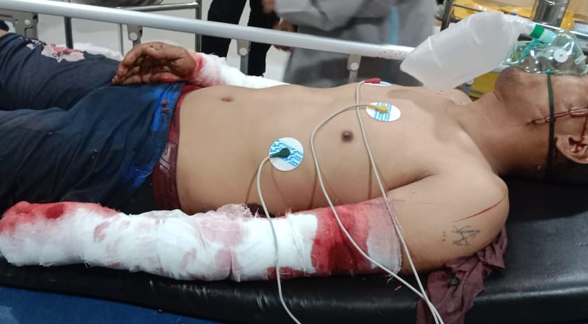  Nikahi Mantan Isteri Pelaku, Fadil Mandi Darah Dibacok di Medan Amplas 
