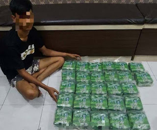  Diamankan Polda Sumut, Pria Asal Medan Ini Bawa 27 Kg Sabu-sabu dari Aceh